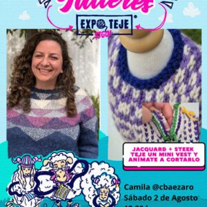 Técnicas - JACQUARD y STEEK -EXPOTEJE