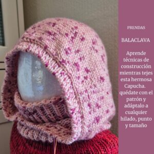 Prenda - BALACLAVA (CAPUCHA) PARA TODOS - CURSO ONLINE