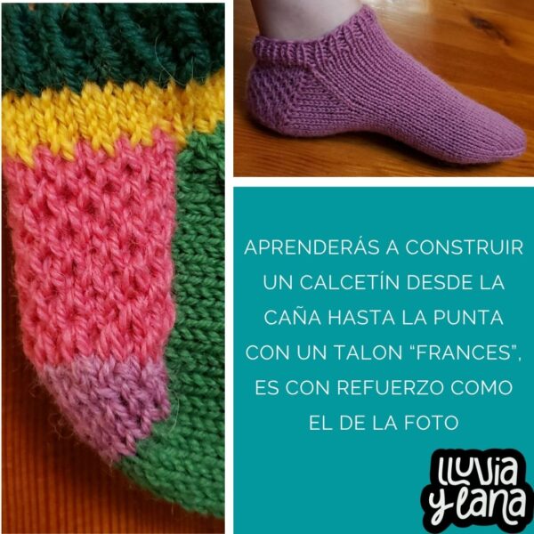Prendas - CALCETIN DE TALON FRANCES - Imagen 2